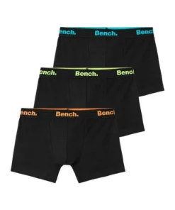 Bench. Boxer (3 Stück) mit Logo-Webbund Schwarz | grau-meliert | blau, Schwarz, Marine -Bench Verkaufsgeschäft 0b03da25 28af 5e23 a91c cf07f47b8d45