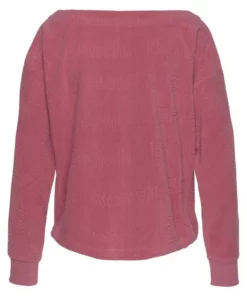 Bench. Fleecepullover mit geprägten Logoprints Beige, Himbeere -Bench Verkaufsgeschäft 0d4f90a1 2d14 50ff aa95 c177b1f5a034