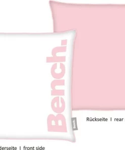 Bench. Dekokissen »Bench«, Kissenhülle mit Wendemotiv und Rundum-Paspel Grau, Rosa -Bench Verkaufsgeschäft 0ec5cfe9 7906 599f 9a32 a474638d6107
