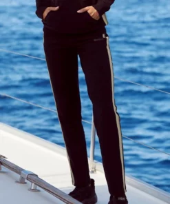 Bench. Relaxhose mit Glitzer Seitenstreifen Ros&eacute;, Beige-melange, Schwarz -Bench Verkaufsgeschäft 1240430c af2e 5581 8432 9ef9427e6fd2