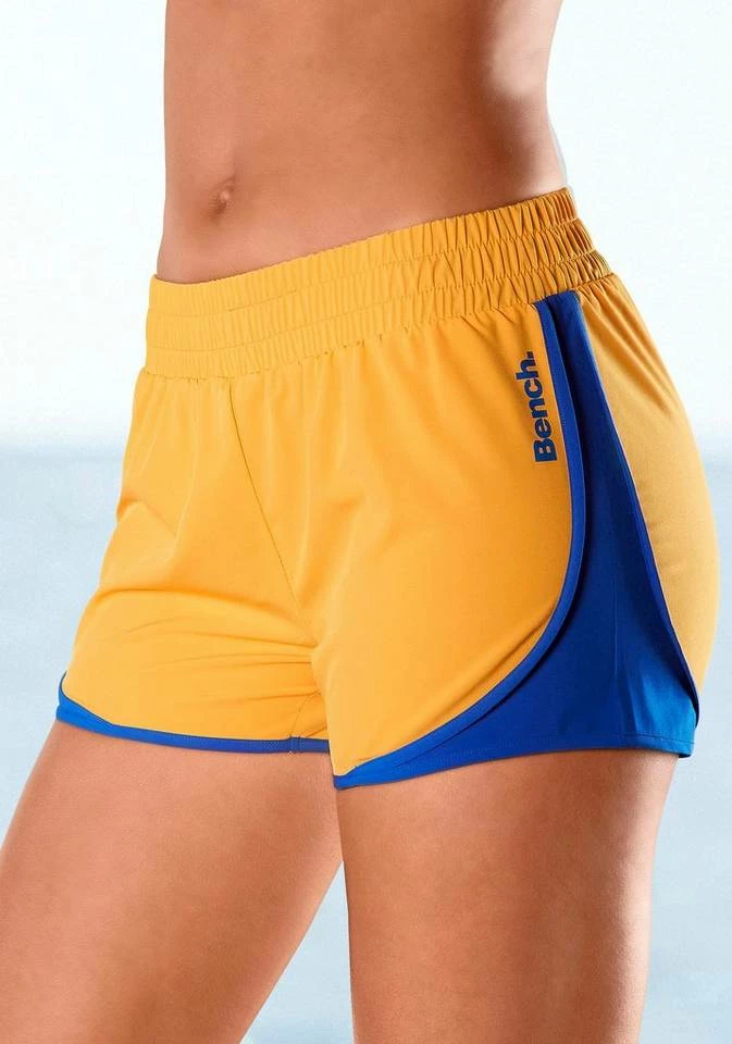 Bench. Funktionsshorts mit seitlichen Kontrasteinsätzen Blau-orange, Orange-blau 1 Bench. Funktionsshorts mit seitlichen Kontrasteinsätzen Blau-orange, Orange-blau
