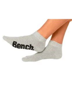 Bench. Kurzsocken (3-Paar) mit bequemen Rippbündchen Schwarz | weiß | grau, Schwarz, Jeans -Bench Verkaufsgeschäft 15423284