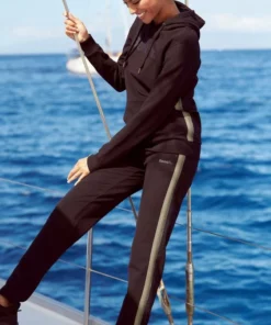 Bench. Relaxhose mit Glitzer Seitenstreifen Ros&eacute;, Beige-melange, Schwarz -Bench Verkaufsgeschäft 15b6a767 12df 5b8d 86e4 ba258574cf7b