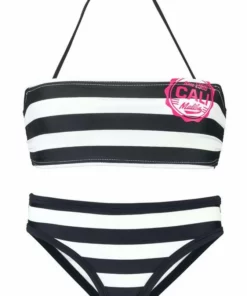 Bench. Bandeau-Bikini mit trendigen Streifen Schwarz-wei&szlig;, Blau-wei&szlig;, Pink-wei&szlig; -Bench Verkaufsgeschäft 17791534