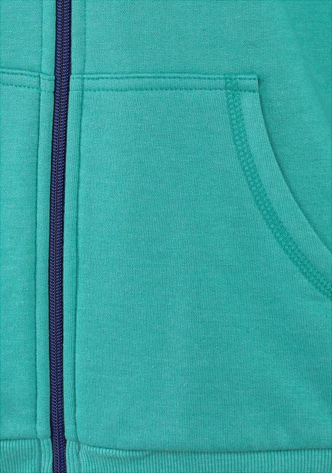 Bench. Kapuzensweatjacke mit kontrastfarbenen Details Grau-meliert, Mint-meliert, Blau-meliert, Schwarz 6 Bench. Kapuzensweatjacke mit kontrastfarbenen Details Grau-meliert, Mint-meliert, Blau-meliert, Schwarz – Bild 6