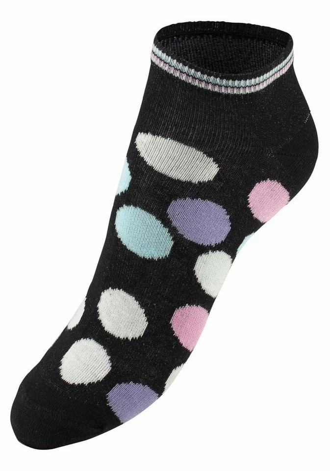 Bench. Sneakersocken (5-Paar) gestreift und gepunktet 4 Bench. Sneakersocken (5-Paar) gestreift und gepunktet – Bild 4