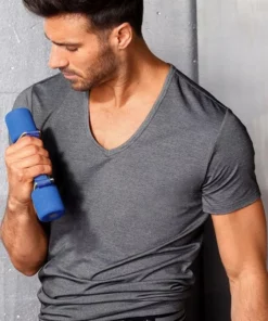 Bench. Funktionsshirt aus atmungsaktiver COOLMAX® Ware Schwarz, Grau