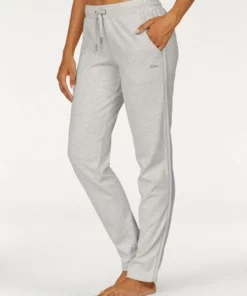 Bench. Homewearhose mit Metallic-Streifen Dunkelblau, Hellgrau, Weinrot, Schwarz -Bench Verkaufsgeschäft 20058120