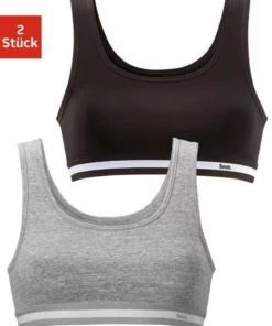 Bench. Bustier (Packung, 2 Stück) Mädchen - Logo Webbund
