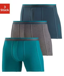 Bench. Langer Boxer (3 Stück) sportiv Dunkelpetrol | anthrazit-meliert | petrol, Bordeaux | grau-meliert | rot, Blau | schwarz | marine 16 Bench. Langer Boxer (3 Stück) sportiv Dunkelpetrol | anthrazit-meliert | petrol, Bordeaux | grau-meliert | rot, Blau | schwarz | marine -Bench Verkaufsgeschäft 23367171