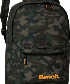 Bench. Freizeitrucksack »ORI301X Bench, Rucksack türkis, brombeer, oliv« (Freizeitrucksack), Freizeitrucksack, Sporttasche Polyester, Kunstleder, lila ca. 42cm hoch, Schlangenhaut Gr&uuml;n -Bench Verkaufsgeschäft 284f4d90 d2fb 5a01 978e db33404822d5
