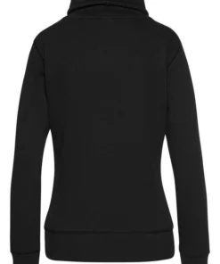 Bench. Sweatshirt mit Stehkragen in Layeroptik Beige-meliert, Mauve-meliert, Jeans-meliert, Schwarz -Bench Verkaufsgeschäft 28572075