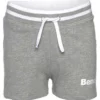 Bench. Sweatshorts mit Logo-Druck Schwarz, Grau-meliert
