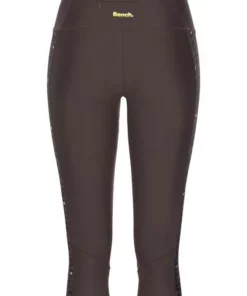 Bench. Caprileggings mit Leodruck und Mesh-Einsatz Black, White-leo -Bench Verkaufsgeschäft 2ae8cab3 361b 5eab 82be 3e9dfb0420e3