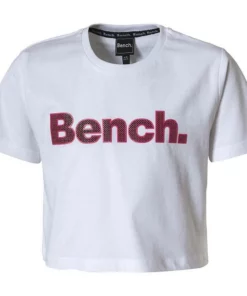 Bench. T-Shirt »T-Shirt KAY für Mädchen« Schwarz, Wei&szlig;, Pink