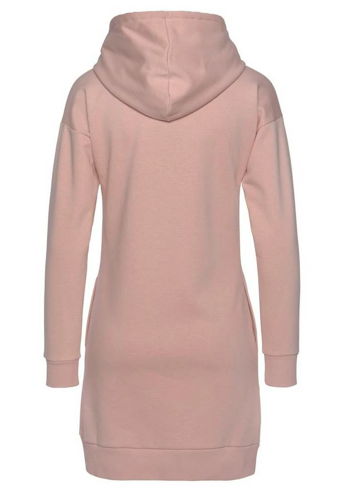 Bench. Sweatkleid mit senkrechtem Logodruck Schwarz, Grau, Altrosa 5 Bench. Sweatkleid mit senkrechtem Logodruck Schwarz, Grau, Altrosa – Bild 5