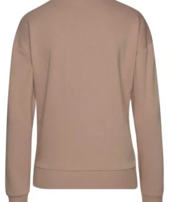 Bench. Sweatshirt mit Labeldruck Camelfarben-schwarz, Schwarz-taupe -Bench Verkaufsgeschäft 31294944