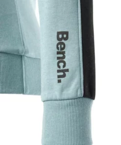 Bench. Kapuzensweatshirt mit Seitenstreifen und Kängurutasche Rosa-schwarz, Anthrazit-meliert-schwarz, Ecru-schwarz, Mint-schwarz -Bench Verkaufsgeschäft 31704737