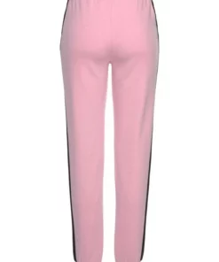 Bench. Sweathose mit Seitenstreifen und schmalem Bein Schwarz, Mint-schwarz, Rosa-schwarz, Anthrazit-meliert-schwarz -Bench Verkaufsgeschäft 31706233