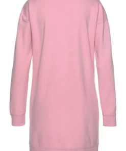 Bench. Sweatkleid mit seitlichem Logoprint Ecru-schwarz, Rosa-schwarz, Mint-schwarz, Anthrazit-schwarz -Bench Verkaufsgeschäft 31709134