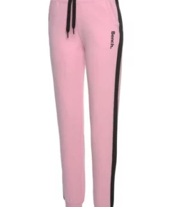 Bench. Sweathose mit Seitenstreifen und schmalem Bein Schwarz, Mint-schwarz, Rosa-schwarz, Anthrazit-meliert-schwarz -Bench Verkaufsgeschäft 31709397