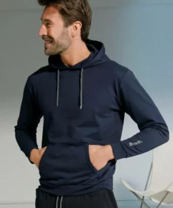 Bench. Kapuzensweatshirt mit Känguru Tasche Anthrazit-meliert, Navy, Petrol-meliert, Schwarz -Bench Verkaufsgeschäft 32483050