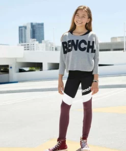 Bench. Langarmshirt (Set, 2-tlg) mit großem Logoschriftzug -Bench Verkaufsgeschäft 33664392