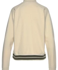 Bench. Sweater mit Stehkragen und gestreiftem Bund Schwarz, Ecru -Bench Verkaufsgeschäft 34424716