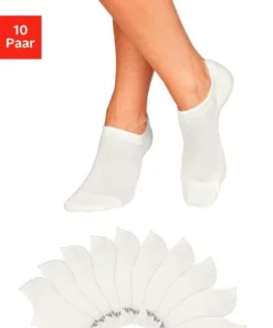 Bench. Sneakersocken (10-Paar) mit Pikeestruktur 10 x ecru, 3 x ecru | 2 x grau | 2 x rosa | 3 x schwarz, 10 x schwarz -Bench Verkaufsgeschäft 34572889