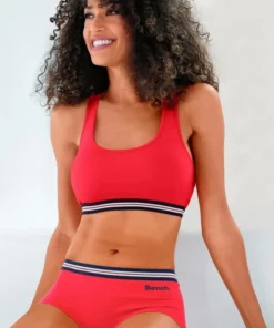 Bench. Bustier (2-tlg) mit Racerback und kleinem Logodruck hinten Marine-gestreift | marine-uni, Rot-gestreift | rot-uni -Bench Verkaufsgeschäft 35099813