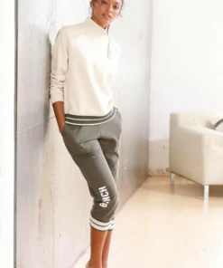 Bench. Relax-Caprihose mit breiten weichen Ribbündchen Schwarz, Khaki 12 Bench. Relax-Caprihose mit breiten weichen Ribbündchen Schwarz, Khaki -Bench Verkaufsgeschäft 35213598