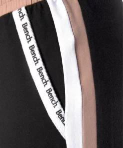 Bench. Sweathose mit Logodruck an den Taschen Schwarz-wei&szlig;, Mauve-wei&szlig; -Bench Verkaufsgeschäft 35475118