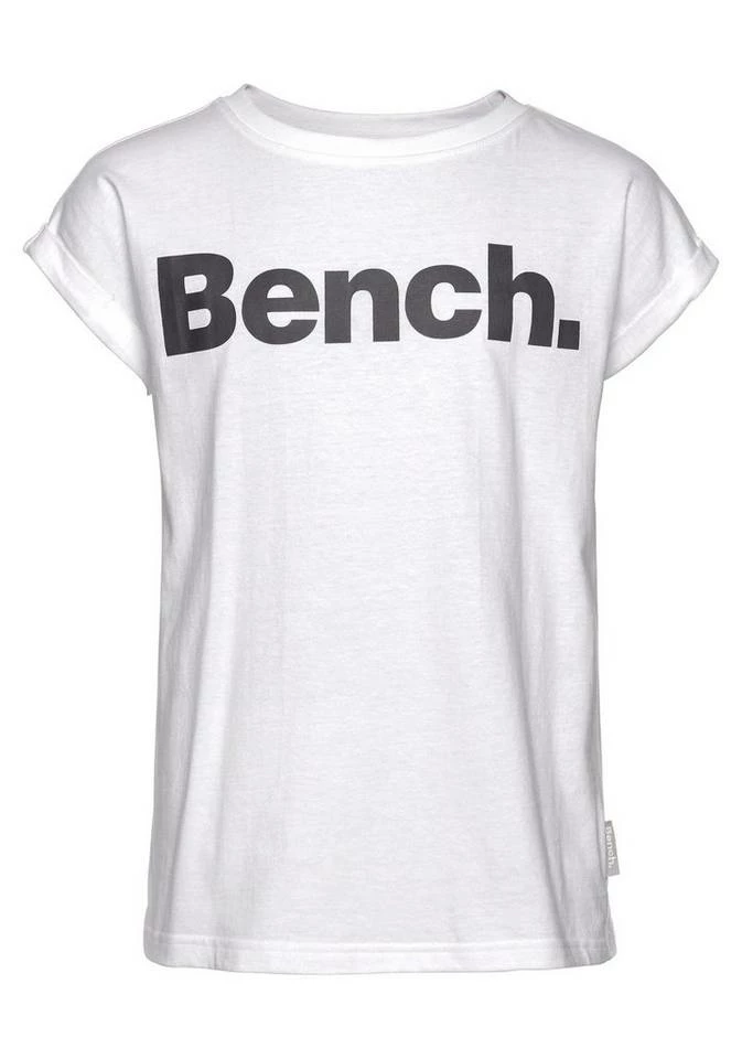 Bench. T-Shirt mit BENCH-Frontdruck 2 Bench. T-Shirt mit BENCH-Frontdruck – Bild 2
