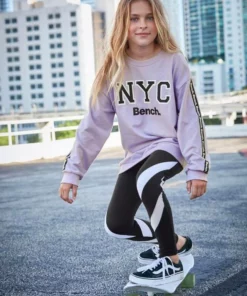 Bench. Sweatshirt oversize - mit Logo-Print am Ärmel -Bench Verkaufsgeschäft 36485044