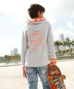 Bench. Sweatshirt mit Logo-Druck auf den Bündchen -Bench Verkaufsgeschäft 36673135