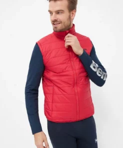 Bench. Steppweste »Bullard« Tierfreie Produktion, leichtes Material, Logoprint Schwarz, Navy, Charcoal, Red -Bench Verkaufsgeschäft 37405d02 e70b 5ee6 adbc 5d5810a76801