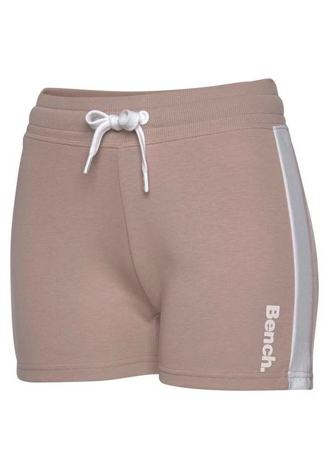 Bench. Relaxshorts mit Seitenstreifen Schwarz-weiß, Nude-weiß, Stone-weiß 3 Bench. Relaxshorts mit Seitenstreifen Schwarz-weiß, Nude-weiß, Stone-weiß – Bild 3