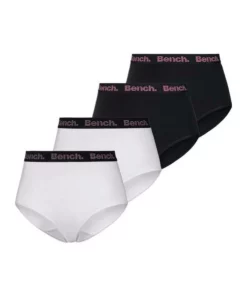 Bench. High-Waist-Slip (4 Stück) mit weichem Logo-Webbündchen Wei&szlig; | navy, Rot | navy, Rot | wei&szlig; | grau -Bench Verkaufsgeschäft 40fa9f81 d845 5cf3 b92c cfc500915cbd