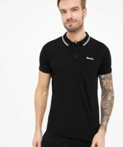 Bench. Poloshirt »Gruff« Charcoal Marl, Schwarz, Navy, White -Bench Verkaufsgeschäft 50af7727 9e88 59f7 b403 1cf9a1168ff6