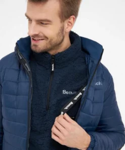 Bench. Winterjacke »Stayt« Tierfreie Produktion, Wasserabweisender Reißverschluss Schwarz, Navy -Bench Verkaufsgeschäft 52cdcaa8 3a1c 5105 a3cb b1f4eca4b513