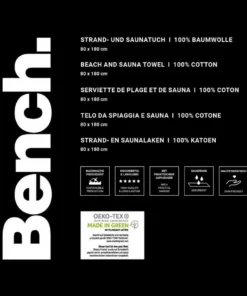 Bench. Strandtuch »Bench« (1-St), mit dekorativem "Bench" Schriftzug -Bench Verkaufsgeschäft 53c2804c d4e4 50a8 a06b a20f178011a9