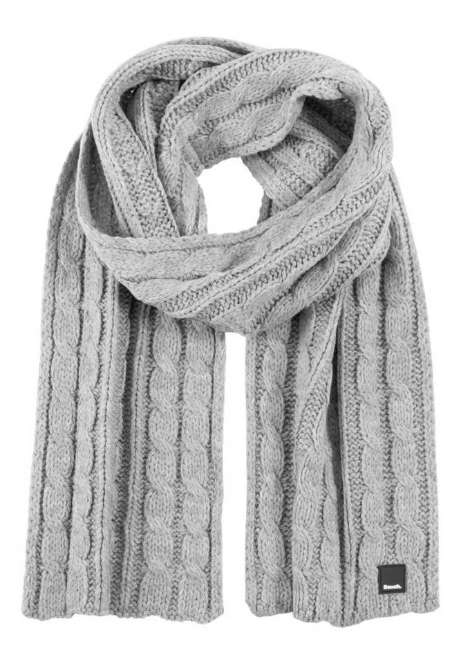 Bench. Modeschal »Orbital«, Zopfstrick, Zopfmuster 1 Bench. Modeschal »Orbital«, Zopfstrick, Zopfmuster