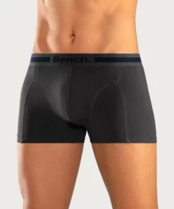 Bench. Boxer (4 Stück) mit Overlock-Nähten vorn Schwarz-anthrazit-meliert, Rot | grau-meliert | navy | schwarz, Blau | bordeaux | anthrazit | petrol, Navy-blau | navy-grau-meliert | navy-rot | navy-wei&szlig; -Bench Verkaufsgeschäft 55ee8786 de0a 5957 b3e6 a58fd99d44ad