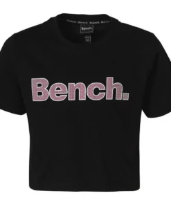 Bench. T-Shirt »T-Shirt KAY für Mädchen« Schwarz, Wei&szlig;, Pink -Bench Verkaufsgeschäft 56a31898 5bf1 53bc 8edc 96016dbb09c7