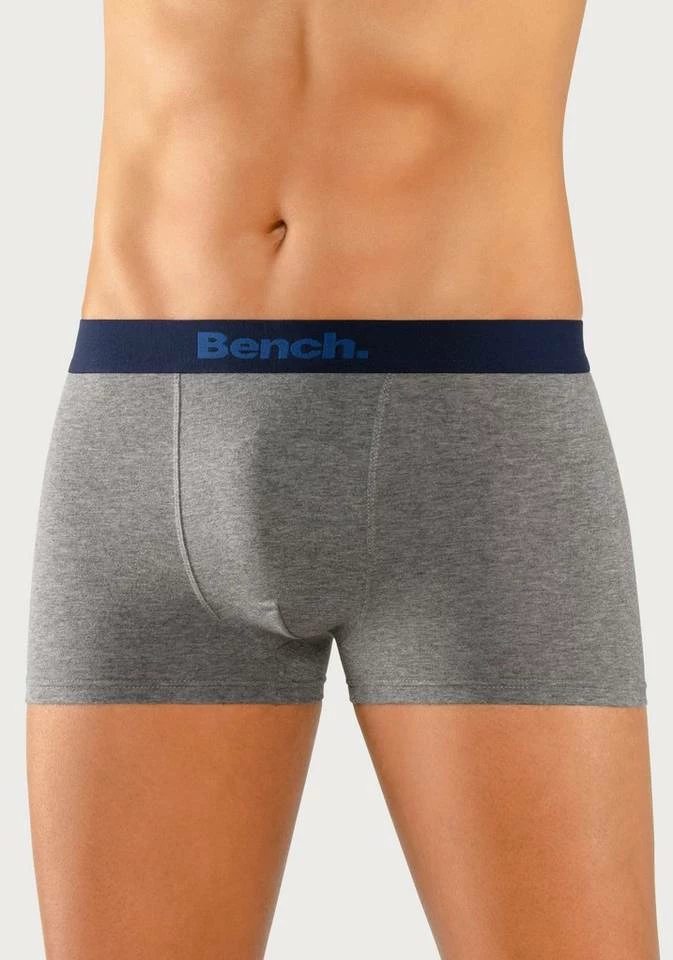 Bench. Boxer (4 Stück) mit modischem Streifen Olivgrün-gestreift | olivgrün | grau-meliert | navy, Rot | blau | olivgrün | navy, Blau-gestreift | blau | grau-meliert | navy, Rot-gestreift | rot | grau-meliert | navy 4 Bench. Boxer (4 Stück) mit modischem Streifen Olivgrün-gestreift | olivgrün | grau-meliert | navy, Rot | blau | olivgrün | navy, Blau-gestreift | blau | grau-meliert | navy, Rot-gestreift | rot | grau-meliert | navy – Bild 4