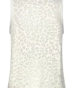 Bench. Tanktop mit leicht transparentem Leomuster Schwarz-leo, Nougat-leo, Wei&szlig;-leo -Bench Verkaufsgeschäft 591cab0c 2dda 50c2 9146 d5881417012e