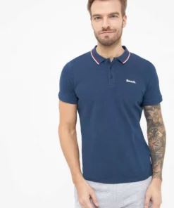Bench. Poloshirt »Gruff« Charcoal Marl, Schwarz, Navy, White -Bench Verkaufsgeschäft 5c403fa0 af42 59a4 bfde 3cc560db1db6