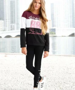 Bench. Sweatshirt in Colorblocking -Bench Verkaufsgeschäft 6089317f a734 56ae bb49 8b9b6b1607e0