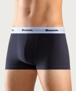 Bench. Hipster (4 Stück) mit kontrastfarbigem Bund Royalblau | grau-meliert | rot | schwarz, Schwarz, Navy | bordeaux | petrol | anthrazit -Bench Verkaufsgeschäft 63d2ebbc 0fbf 57ad 9f28 e169007eeddf