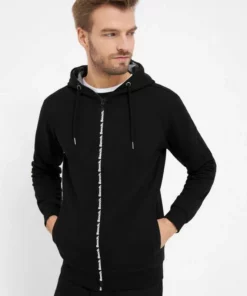 Bench. Sweatjacke »Lucker« nachhaltige Baumwolle, branded Zipper -Bench Verkaufsgeschäft 64bacc11 735b 57f3 a403 cbe33575f645
